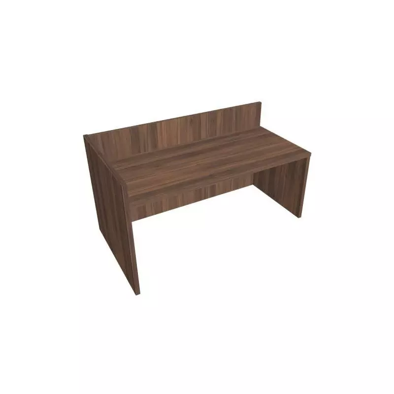 Recepčný pult ASSIST 180 ľavý, 187 x 80 (100) x 74 (100) cm, orech Recepčný pult ASSIST 180 ľavý, 187 x 80 (100) x 74 (100) cm, orech