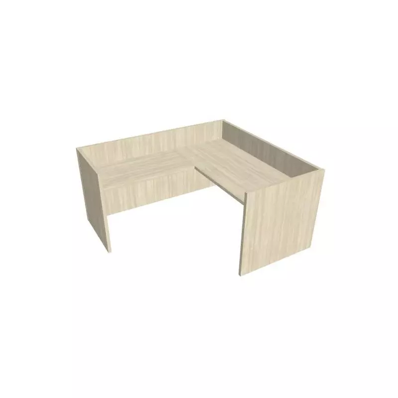 Recepčný pult ASSIST 180 rohový ľavý, 187 x 204 x 74 (100) cm, agát Recepčný pult ASSIST 180 rohový ľavý, 187 x 204 x 74 (100) cm, agát