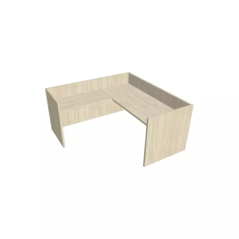 Recepčný pult ASSIST 200 rohový ľavý, 207 x 204 x 74 (100) cm, agát Recepčný pult ASSIST 200 rohový ľavý, 207 x 204 x 74 (100) cm, agát