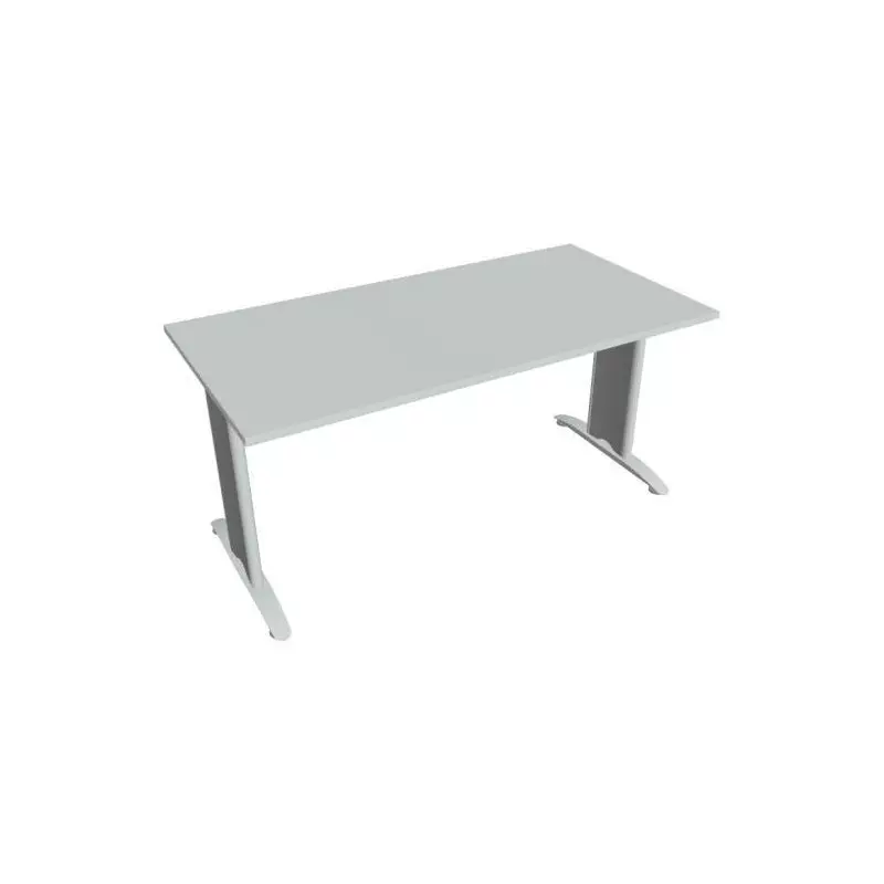 Rokovací stôl Flex, 160x75,5x80 cm, sivý/kov Rokovací stôl Flex, 160x75,5x80 cm, sivý/kov