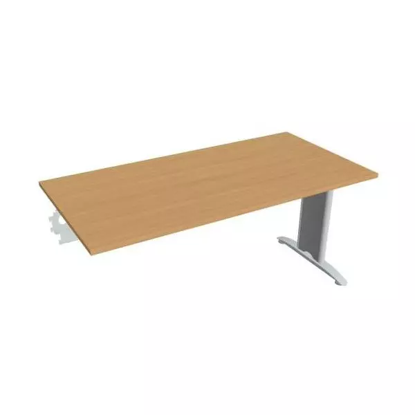 Rokovací stôl Flex, 160x75,5x80 cm, buk/kov