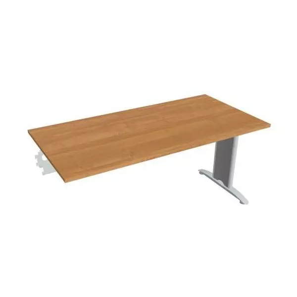 Rokovací stôl Flex, 160x75,5x80 cm, jelša/kov