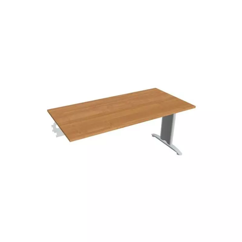 Rokovací stôl Flex, 160x75,5x80 cm, jelša/kov Rokovací stôl Flex, 160x75,5x80 cm, jelša/kov