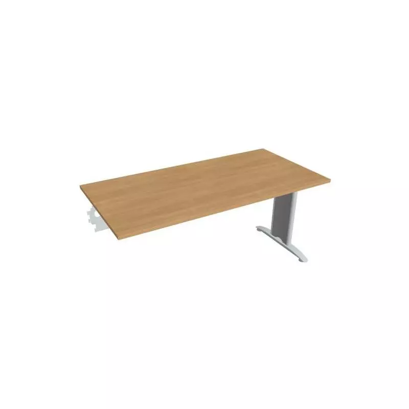 Rokovací stôl Flex, 160x75,5x80 cm, dub/kov Rokovací stôl Flex, 160x75,5x80 cm, dub/kov