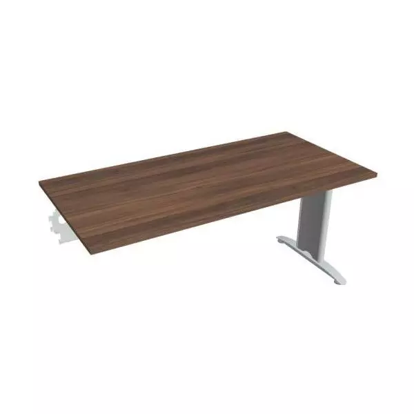 Rokovací stôl Flex, 160x75,5x80 cm, orech/kov