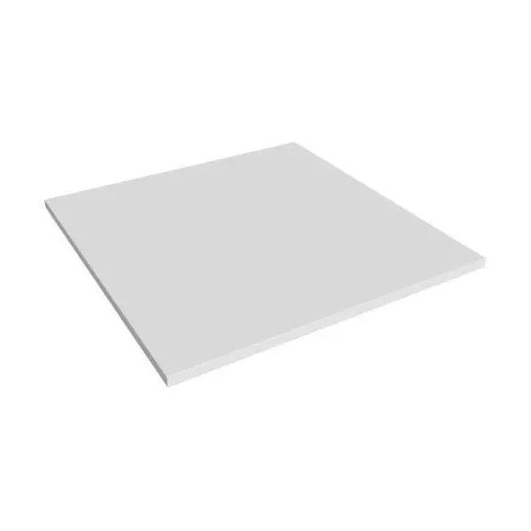 Doplnkový stôl Flex, 80x80 cm, biela