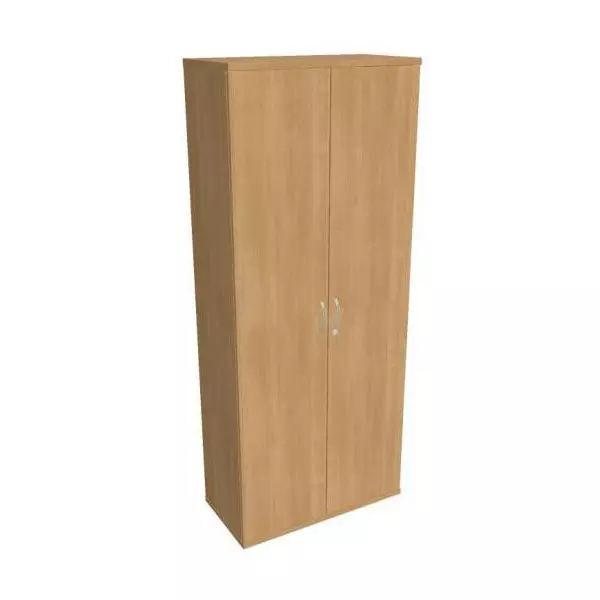 Policová skriňa Strong, zámok, 80x192x40 cm, dub/dub