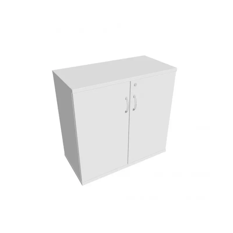 Policová skriňa Strong, zámok, 80x76,8x40 cm, biela/biela Policová skriňa Strong, zámok, 80x76,8x40 cm, biela/biela