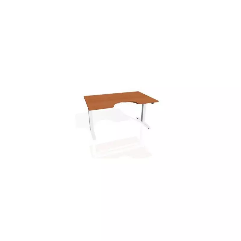 Pracovný stôl Motion Ergo, ZO, 2S, 120x70,5-120,5x90 cm, čerešňa/biela Pracovný stôl Motion Ergo, ZO, 2S, 120x70,5-120,5x90 cm, čerešňa/biela
