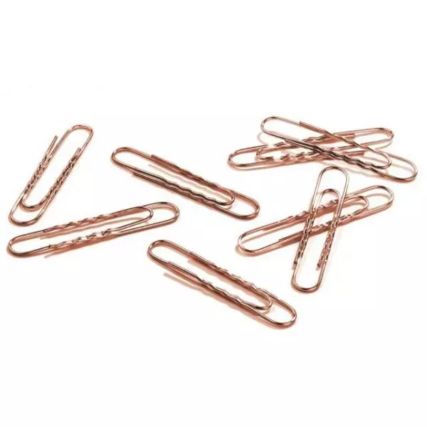 Spisové spony DURABLE 77mm medené 100ks