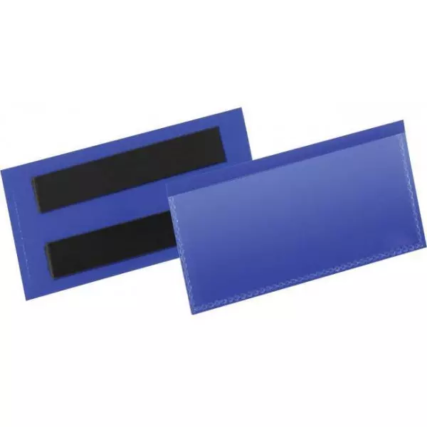 Magnetické vrecko na dokumenty 100x38mm 50ks modré