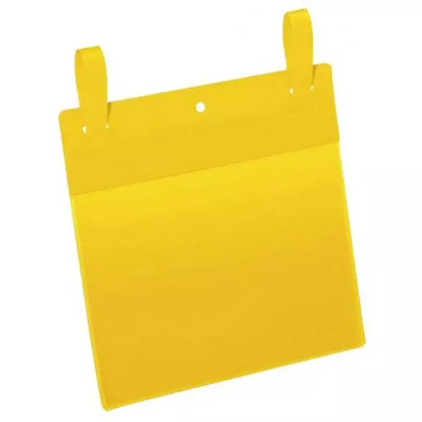 Vrecko na dokumenty s páskami 297x210mm na šírku 50 ks žlté