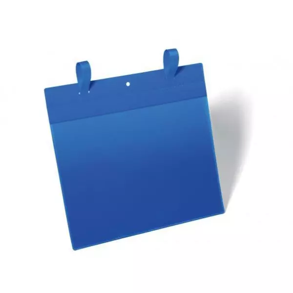 Vrecko na dokumenty s páskami 297x210mm na šírku 50 ks modré