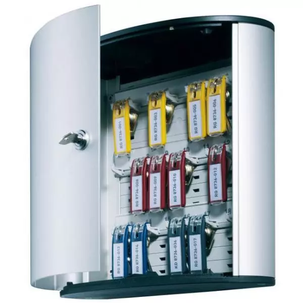 Skrinka na 18 kľúčov DURABLE KEY BOX 18 strieborná