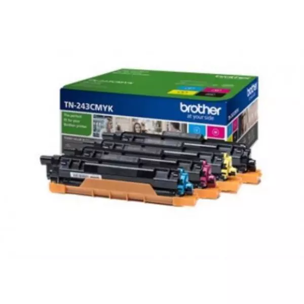 Toner Brother TN-243 sada pre HL-L3210CW/L3270CDW/DCP-L3510CDW/L3550CDW K/C/M/Y (1.000 str.)