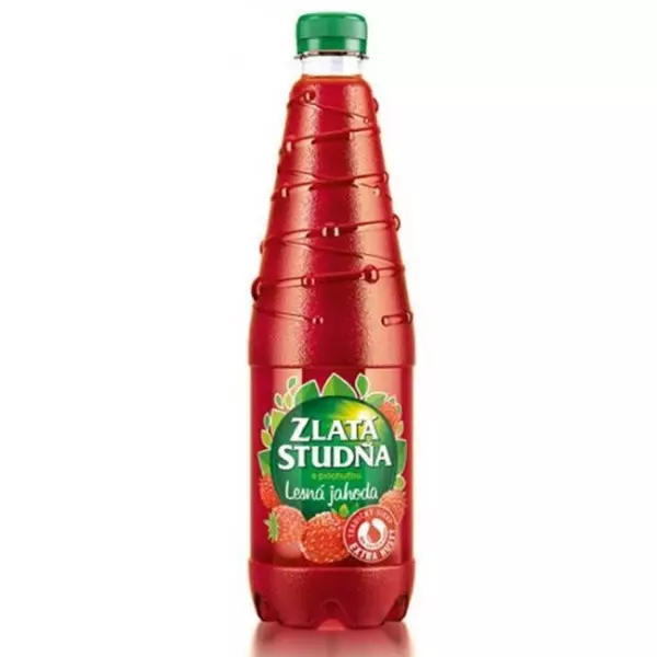 Sirup ZLATÁ STUDŇA s príchuťou lesná jahoda 0,7 ℓ