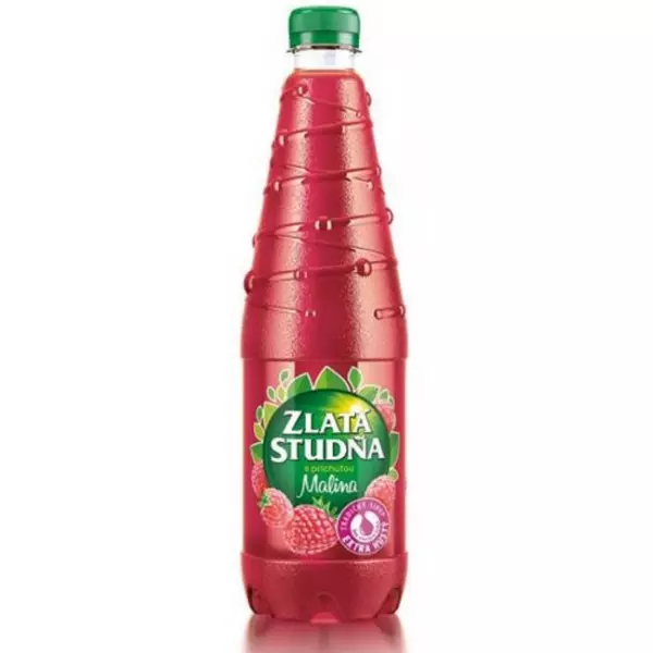 Sirup ZLATÁ STUDŇA s príchuťou malina 0,7 ℓ