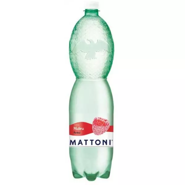 Minerálna voda MATTONI ochutená - malina sýtená 6 x 1,5 ℓ