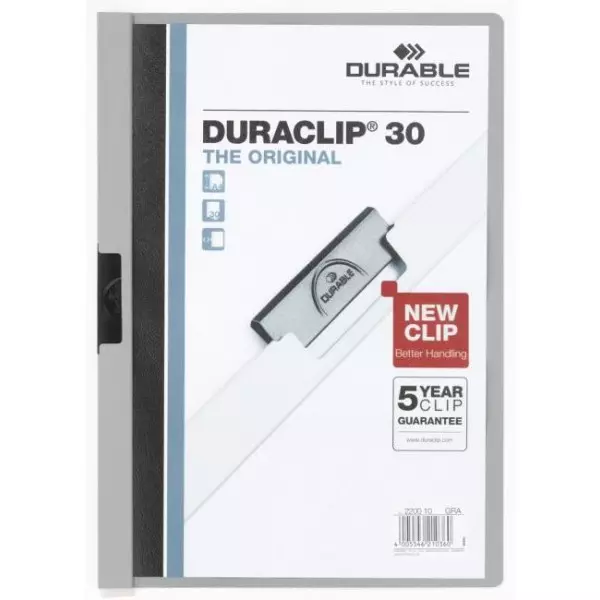 Obal s klipom DURACLIP Original 30 sivý