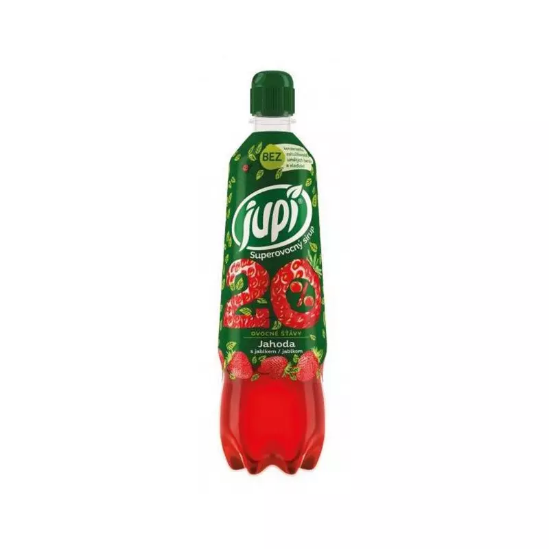 Sirup Jupí Superovocný Jahoda 0,7l Sirup Jupí Superovocný Jahoda 0,7l