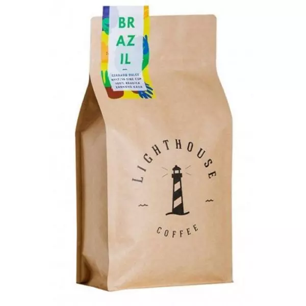 Zrnková káva Lighthouse Coffee Brazil Cerrado Dulce Fine Cup 500 g