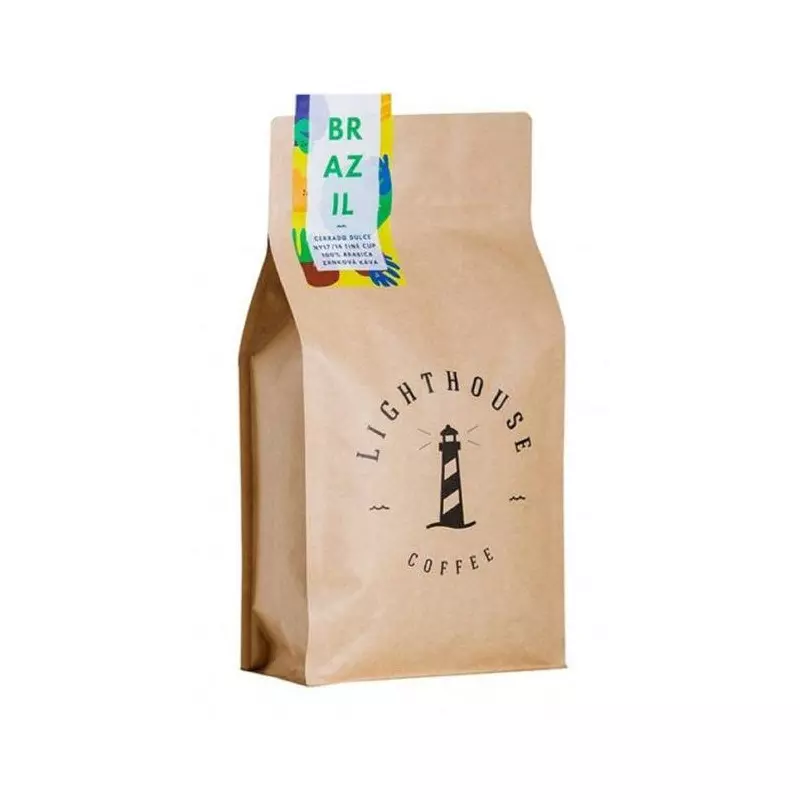 Zrnková káva Lighthouse Coffee Brazil Cerrado Dulce Fine Cup 500 g Zrnková káva Lighthouse Coffee Brazil Cerrado Dulce Fine Cup 500 g