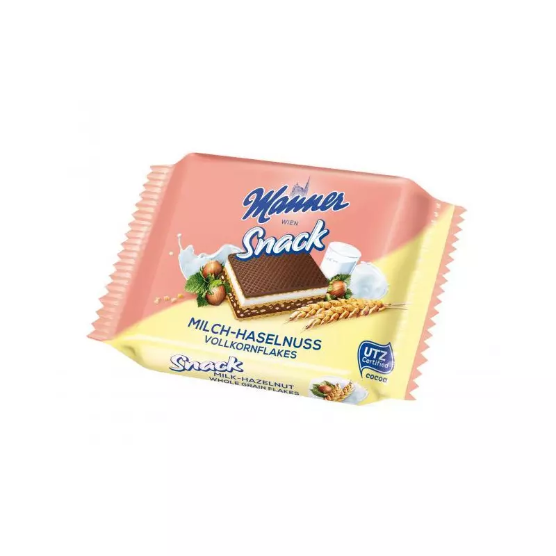 Oblátky Manner lieskovo-orieškové celozrnné 25 g Oblátky Manner lieskovo-orieškové celozrnné 25 g