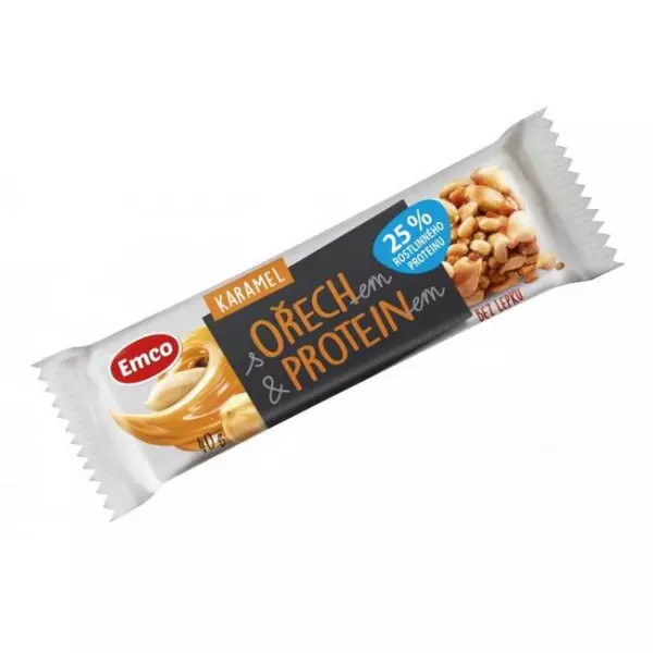 Tyčinka MYSLI s proteínom 40 g karamel