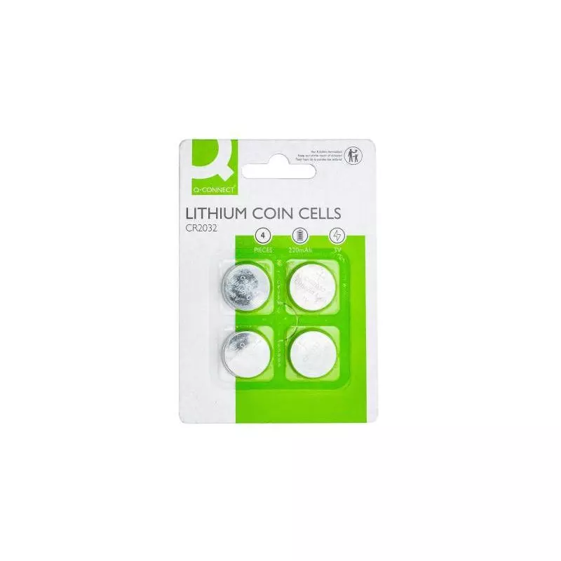 Batéria Q-CONNECT CR2032 gombíková 4ks Batéria Q-CONNECT CR2032 gombíková 4ks