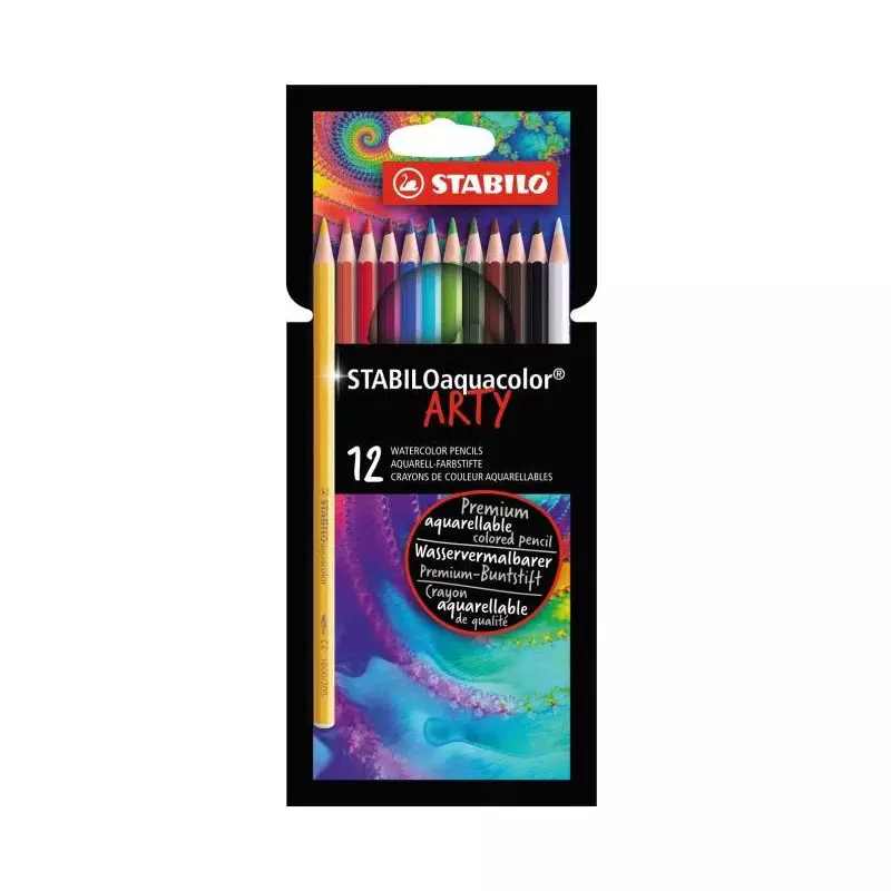 Farbičky STABILOaquacolor 12 ks sada ARTY Farbičky STABILOaquacolor 12 ks sada ARTY