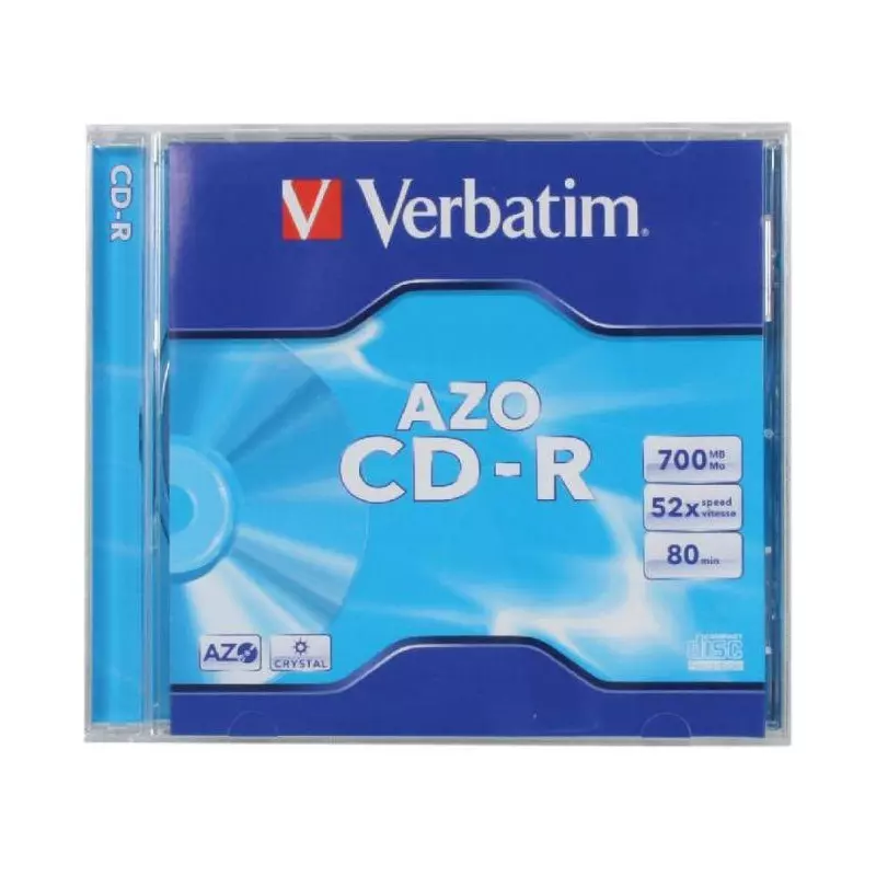 Verbatim CD-R klas.obal 700MB Verbatim CD-R klas.obal 700MB