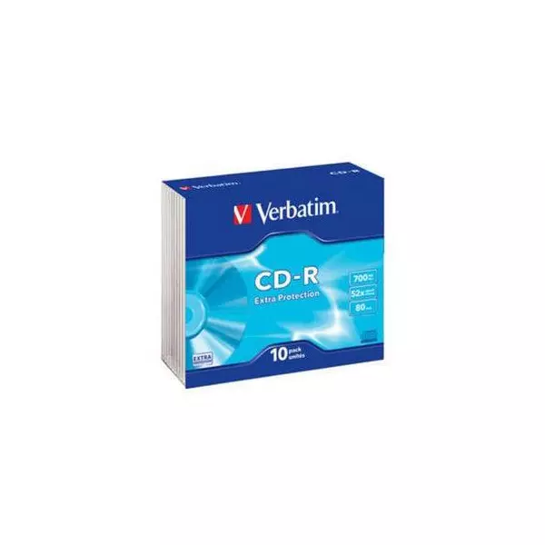 Verbatim CD-R 700MB 52x Extra protection surface slim