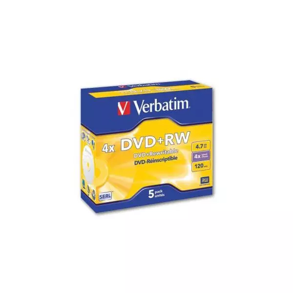 Verbatim DVD+RW 4x klasický obal