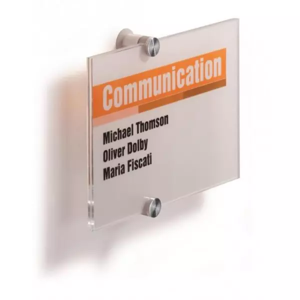 Informačná tabuľka Crystal Sign 210x148 mm