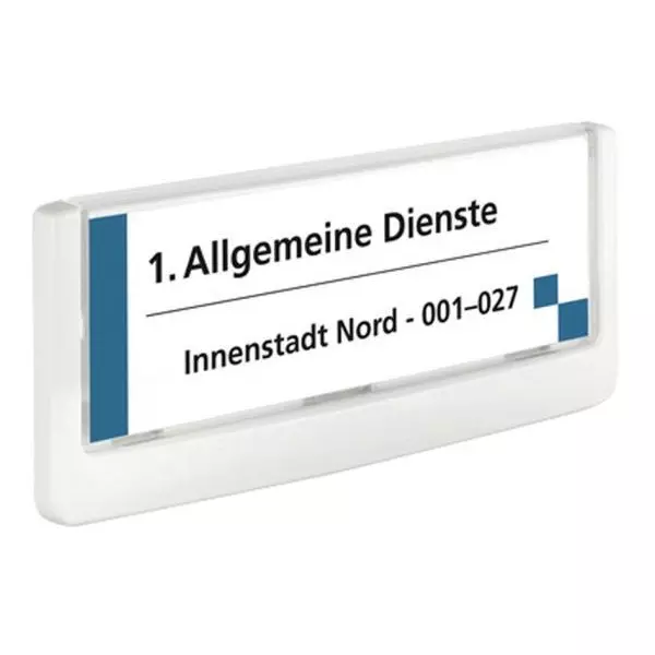 Informačná tabuľka Click Sign 149x52,5 biela