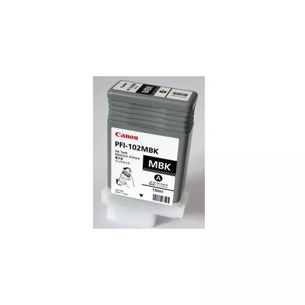 Atramentová náplň Canon PFI-102MBK pre iPF500/600/700 LP17/24 matte black (130 ml)