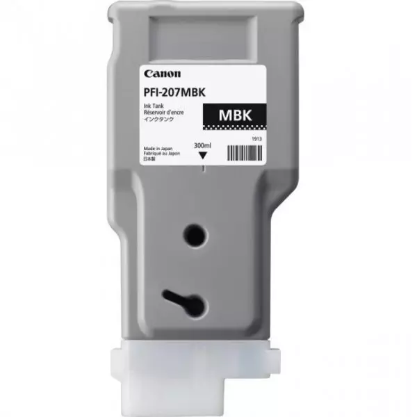 Atramentová náplň Canon PFI-207MBK pre iPF680/685/780/785 matte black (300 ml)