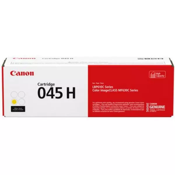 Toner Canon CRG-045H pre i-Sensyns LBP610C/iC MF630C yellow (2.200 str.)