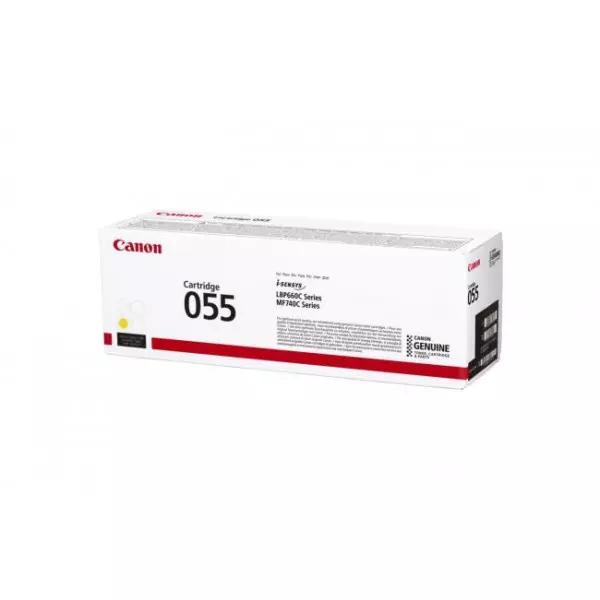 Toner Canon CRG-055 pre i-SENSYNS LBP663Cdw/MF742Cdw yellow (2.100 str.)