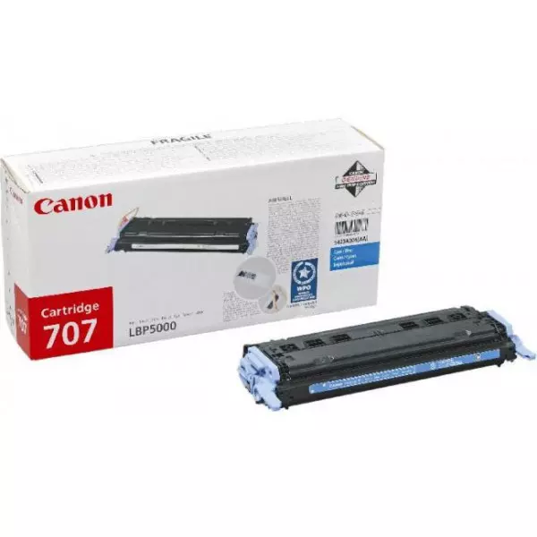 Toner Canon CRG-707 pre LBP 5000/5100 cyan (2.000 str.)