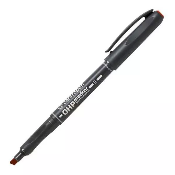 Popisovač OHP Centropen 2638 B červený