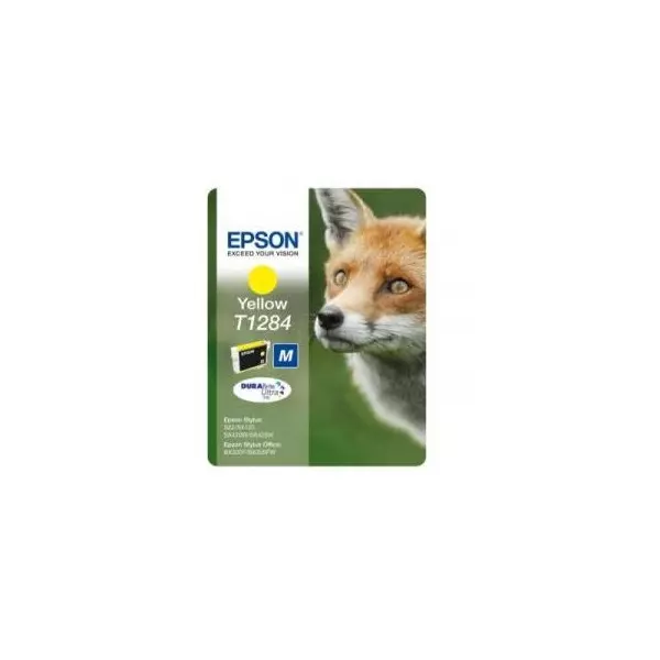 Atramentová náplň Epson T1284 yellow M pre S22/SX125/SX130/SX235W/SX420W (3,5 ml)