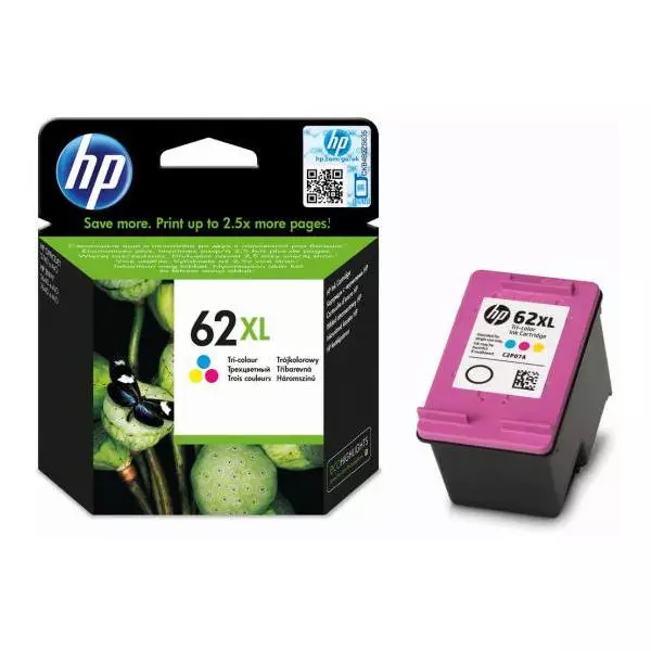 Atramentová náplň HP C2P07AE HP 62XL Envy 5540/5640/5740 color XL (415 str.)