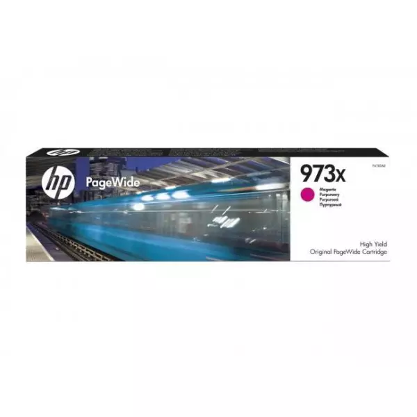 Atramentová náplň HP F6T82AE HP 973X pre PageWide Pro 452/477/Managed P57750 magenta (7.000 str.)