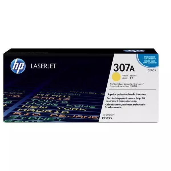 Toner HP CE742A HP 307A pre LaserJet CP5220 yellow (7.300 str.)