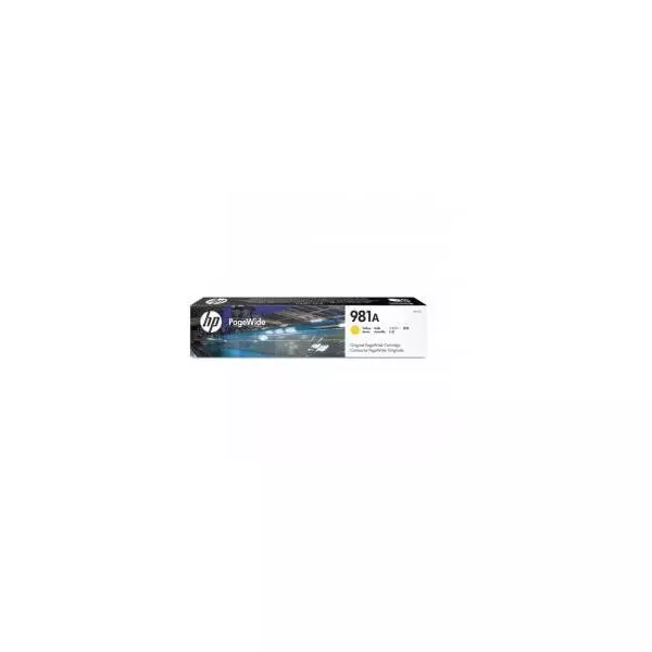 Atramentová náplň HP J3M70A HP 981A pre PageWide Enterprise Color 556dn/586dn yellow (6.000 str.)