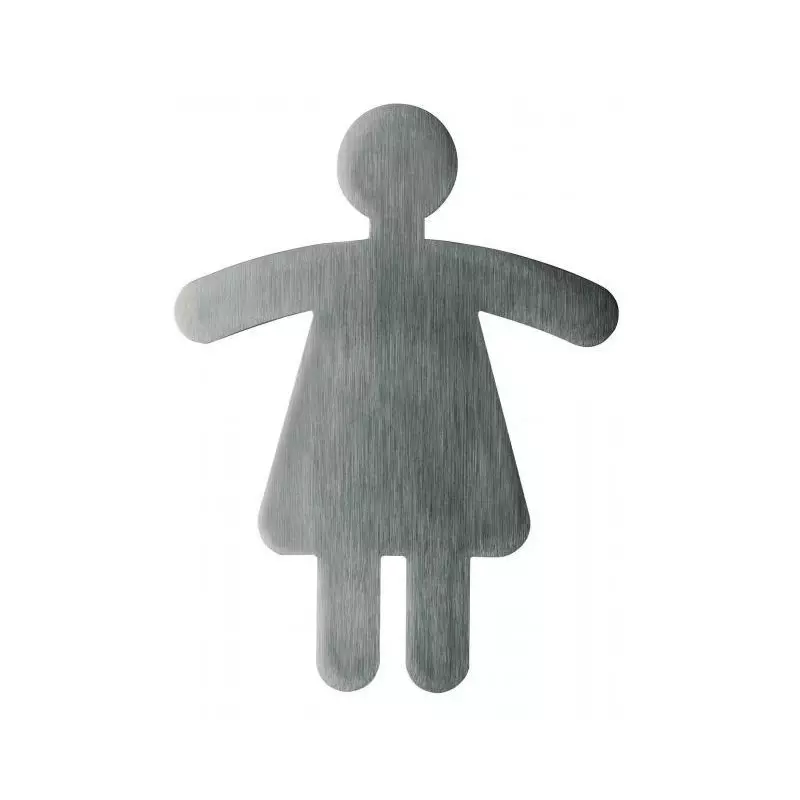 Piktogram WC dámy tvarované Piktogram WC dámy tvarované