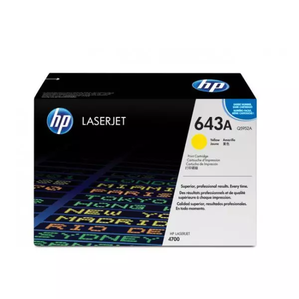 Toner HP Q5952A HP 643A pre Color LaserJet 4700 yellow (10.000 str.)