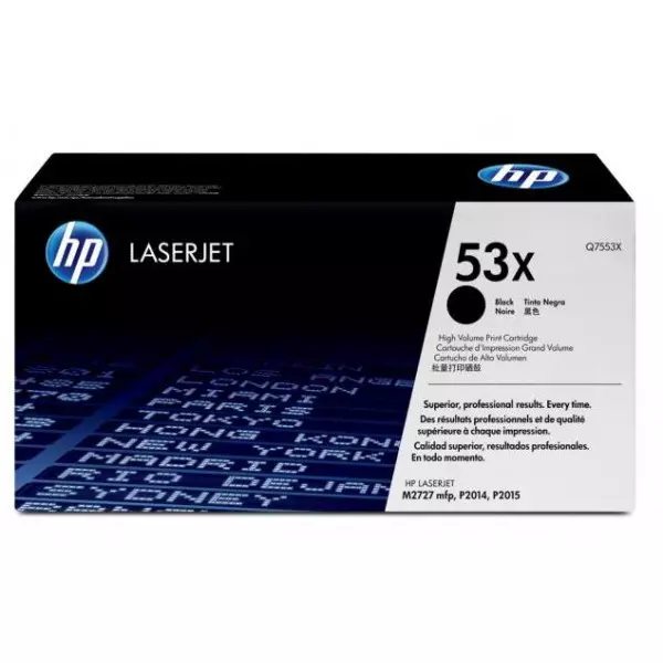 Toner HP Q7553X HP 53X pre LaserJet P2014/ P2015/ M2727 black (7.000 str.)