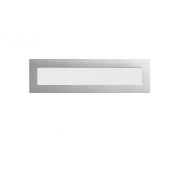 Magnetický DURAFRAME MAGNETIC Top pre A4, 210x40 mm, strieborný